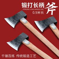 Chopping wood artifact Household rural axe Mountain axe Household rural big axe Cutting wood cutting tree woodworking outdoor axe