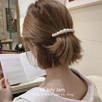 Leave Hair Transition Period Short Hair Awkward Period God Instrumental Rear Brain Spoon Hair spoon Hair Shatter Hair-lined Hairpin Accessories for Liu Haiclip