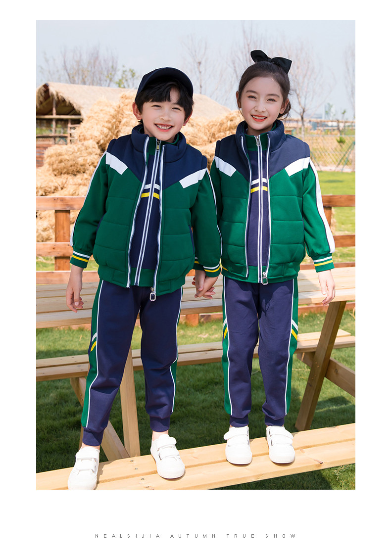 Форма для школьников и студентов, бейсбольный детский спортивный осенний комплект для детского сада, 3 предмета 