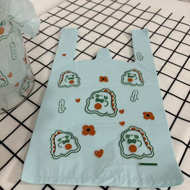 Little Dinosaur Garbage Bag Animal Cartoon Plastic Bag Student Dormitory Desktop Home Kitchen Supermarket Shopping Plastic Bag Little Dinosaur Garbage Bag Animal Cartoon Plastic Bag Student Dormitory Desktop Home Kitchen Supermarket Shopping Plastic Bag