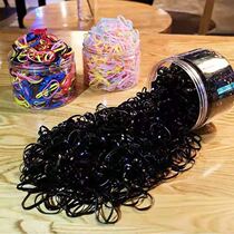 Han Edition Leather Fascia Head Rope Hair Ring Disposable Rubber Fascia Baby Zal Hair Strong Pull Not Hurt Hair Girl Hair Accessories Hair Accessories