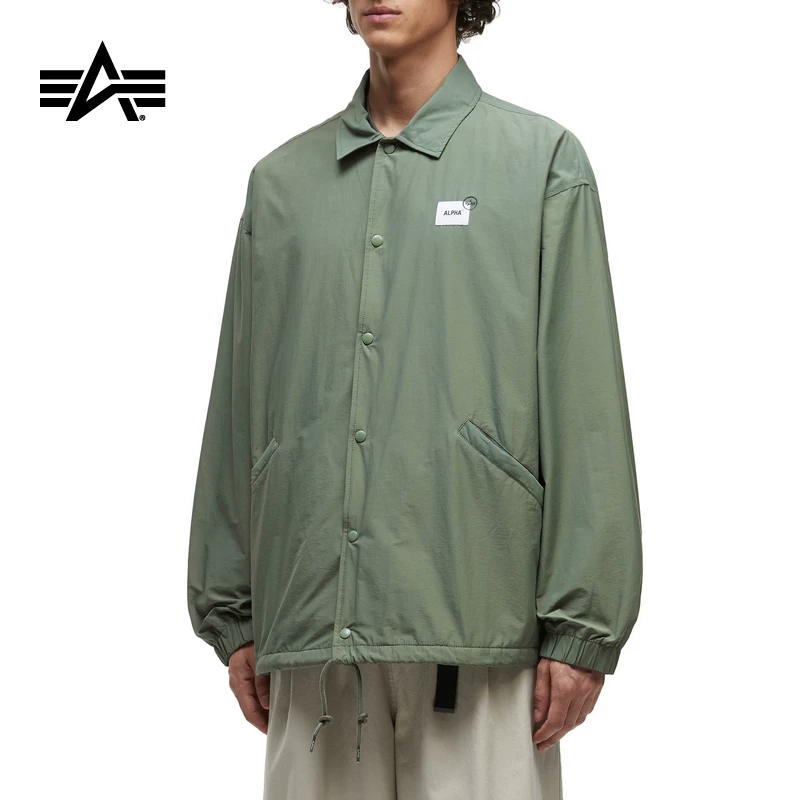 Пояснительная куртка мужская Alpha Industries American Map Loose Coach Jacket Couple Spring New Alpha