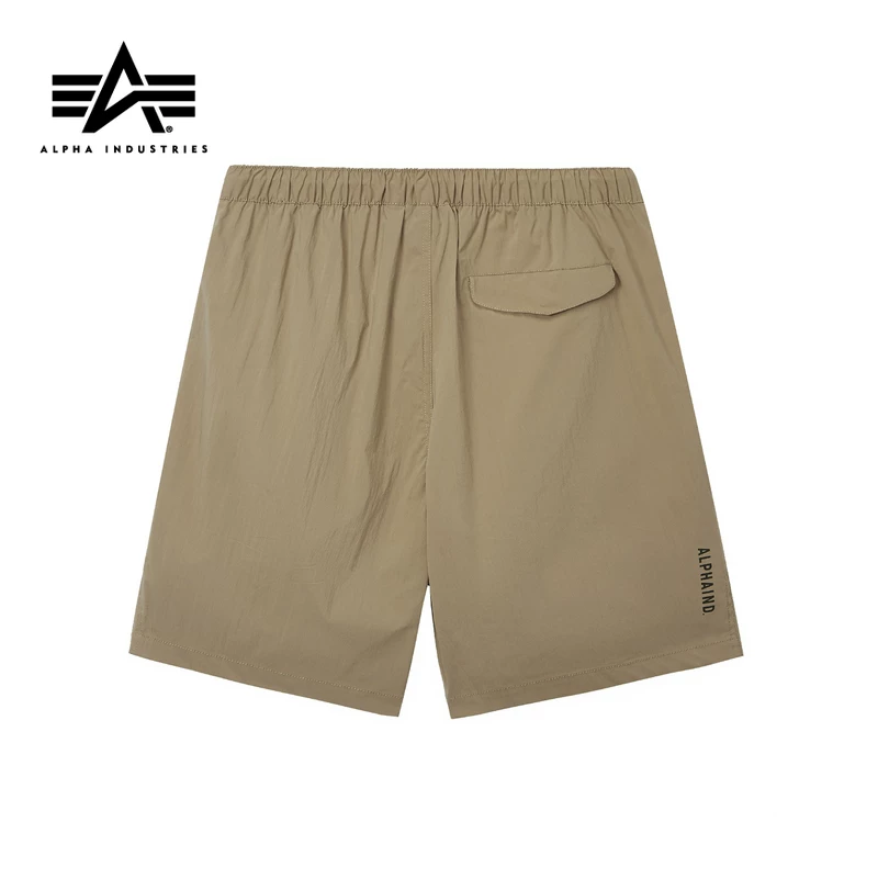 Мужские шорты Alpha Industries с эластичным поясом, крупные карманы, силуэт, 000021O