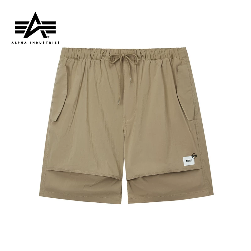 Мужские шорты Alpha Industries с эластичным поясом, крупные карманы, силуэт, 000021O