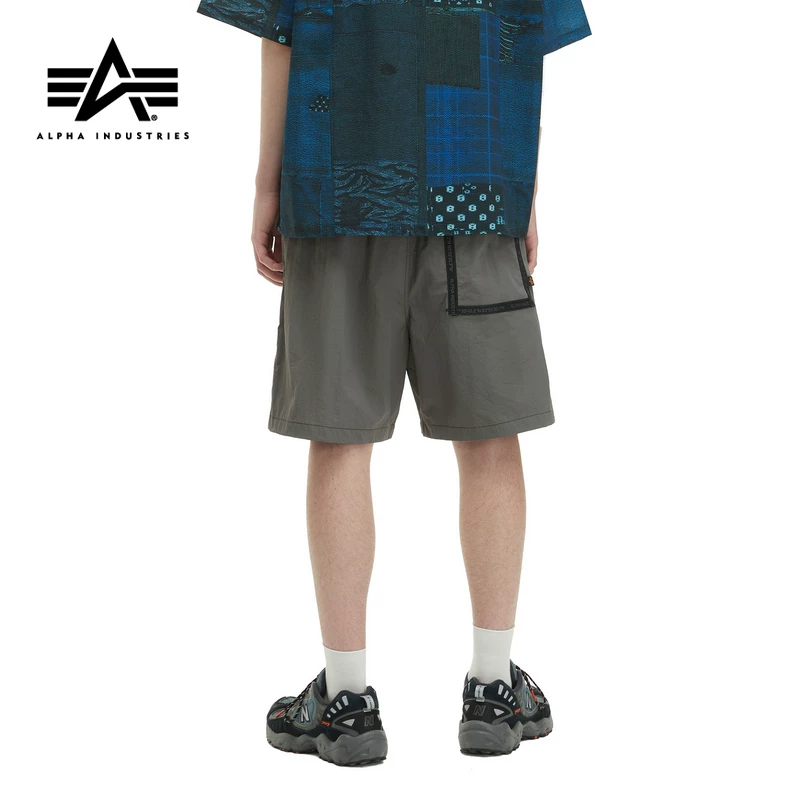 Alpha Industries Рабочие шорты мужские шорты на шнуровке 2025 лето
