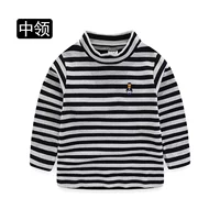 Черные и серые полосы [средний воротник]