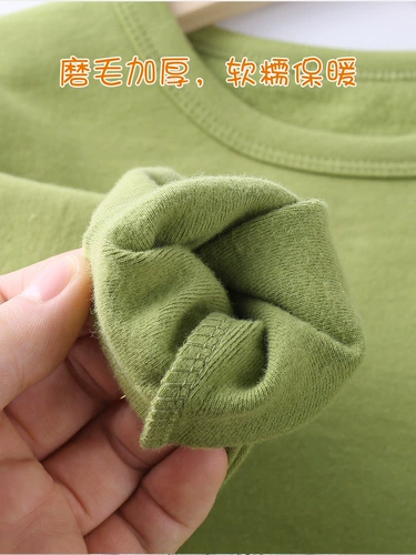 Детская хлопковая демисезонная футболка для мальчиков, термобелье, круглый воротник, подходит для подростков