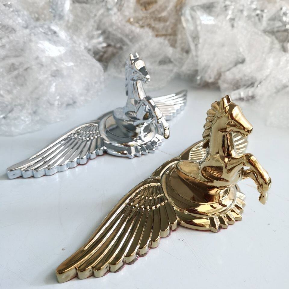 Roewe head stand standard Hanteng car logo seahorse MG Roewe car logo universal god horse standard car hood car logo sticker