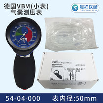 German VBM airbag pressure gauge 54-04-000 measures tracheostomy tube intubation Kohui handheld pressure gauge 109-02