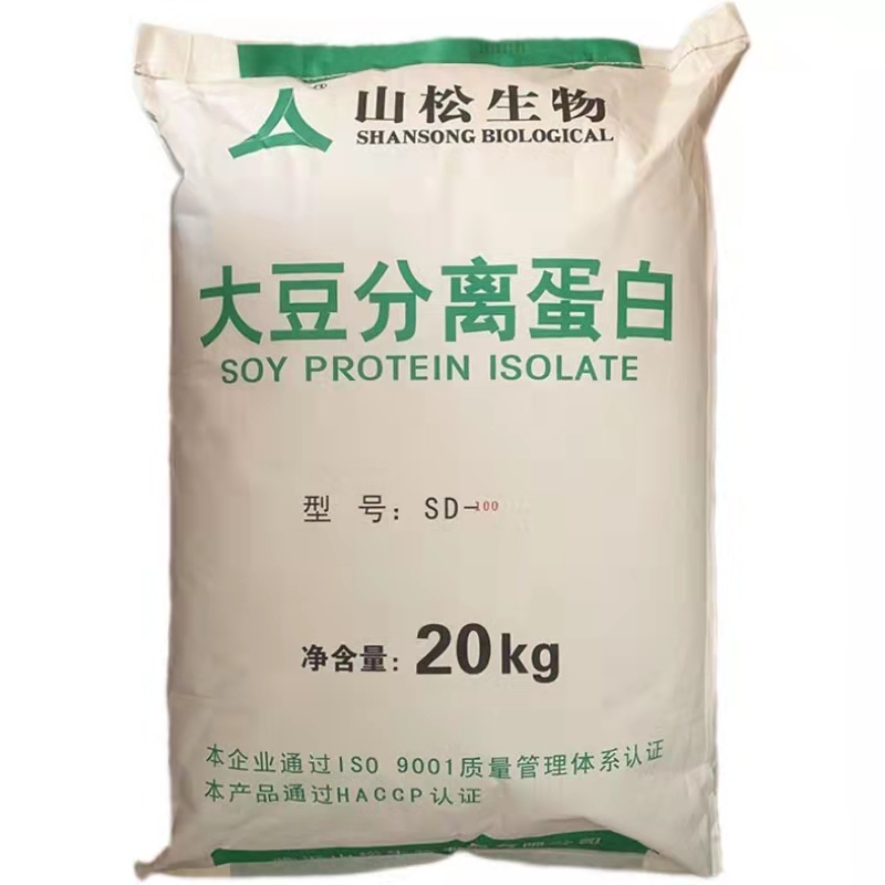 Shansong Soy Protein Isolate, Soy Products, Meat Products, Protein Powder, Soy Protein Isolate for Thousand-Layer Tofu, Yuwang