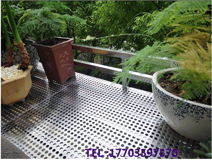 Punching plate windowsill anti-fall anti-theft window backing plate meat balcony guard fence hole plate custom window stainless steel
