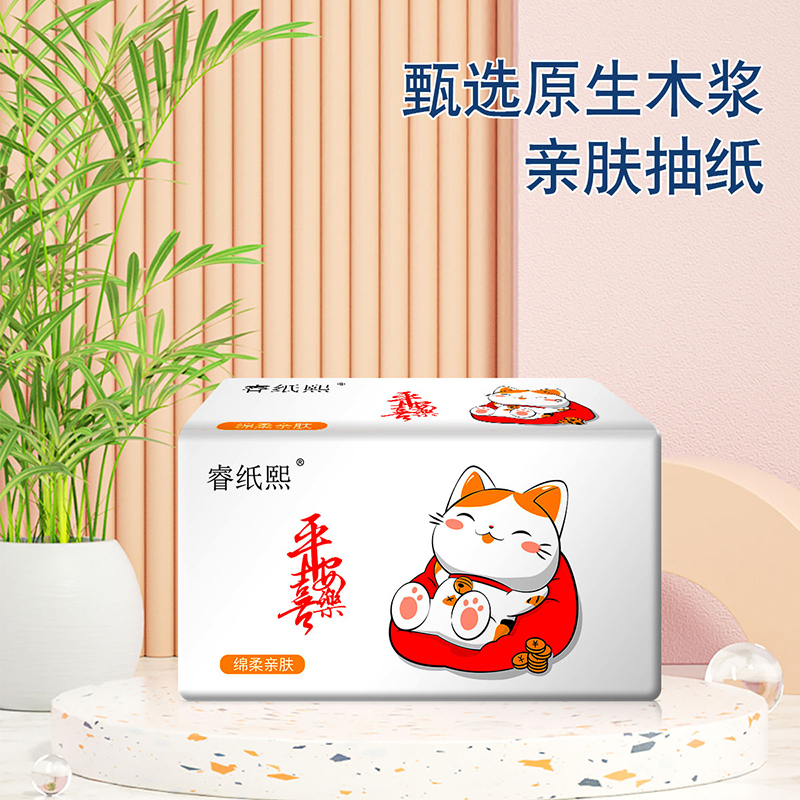 Wholesale Bulk Pack of Natural Wood Pulp Tissue Paper, Household Napkins, Facial Tissues, Commercial Hand Towels, Dormitory Tissues