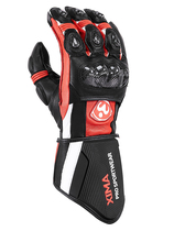 Xima anti-fall carbon fiber gloves men riding motorcycle leather long competitive track rider riding heavy motorcycle