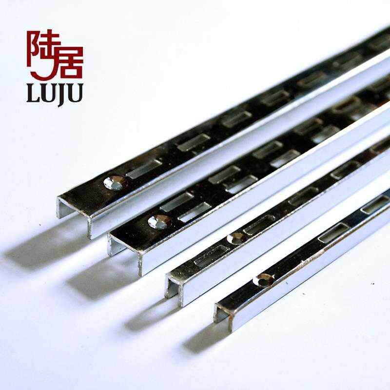 AA Column Strips Double Row Thickened Metal A Column Clothing Wall Card Strip Shelf Exhibition Cabinet Vertical Striped Wall Rail Upper Wall A Column Aa Strip