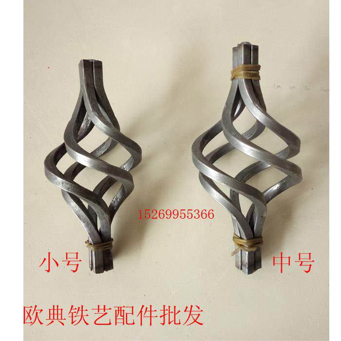 Iron Art Accessories Gate Fencing Stairway Accessories Big Ball Bird Cage Iron Art Guardrails Accessories Stairway Floral Accessories