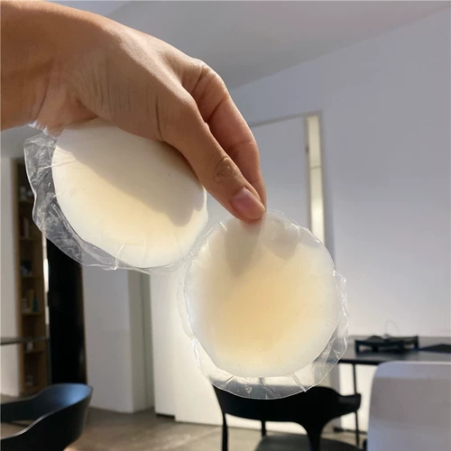 暖酱 Ультратонкие водонепроницаемые невидимые силиконовые противоударные наклейки на соски