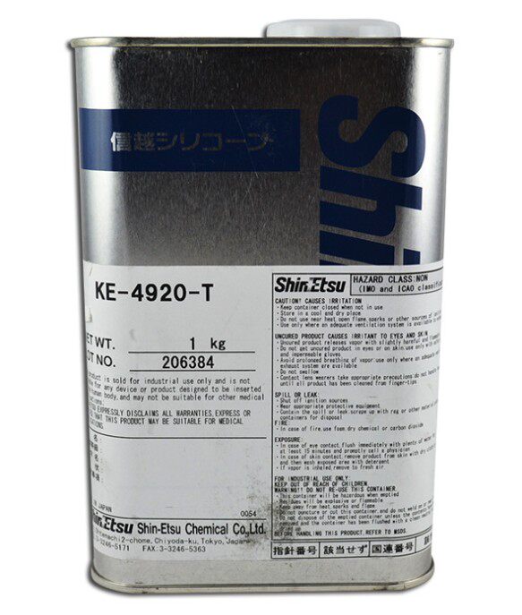 信越KE-4920-T有机硅耐高温密封胶水 日本三防漆硅酮密封胶粘剂