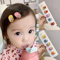 Baby hairpin female baby Fat less Baby hair clip Han version Mini little BB clip baby Sweat hair clip Fur Clip