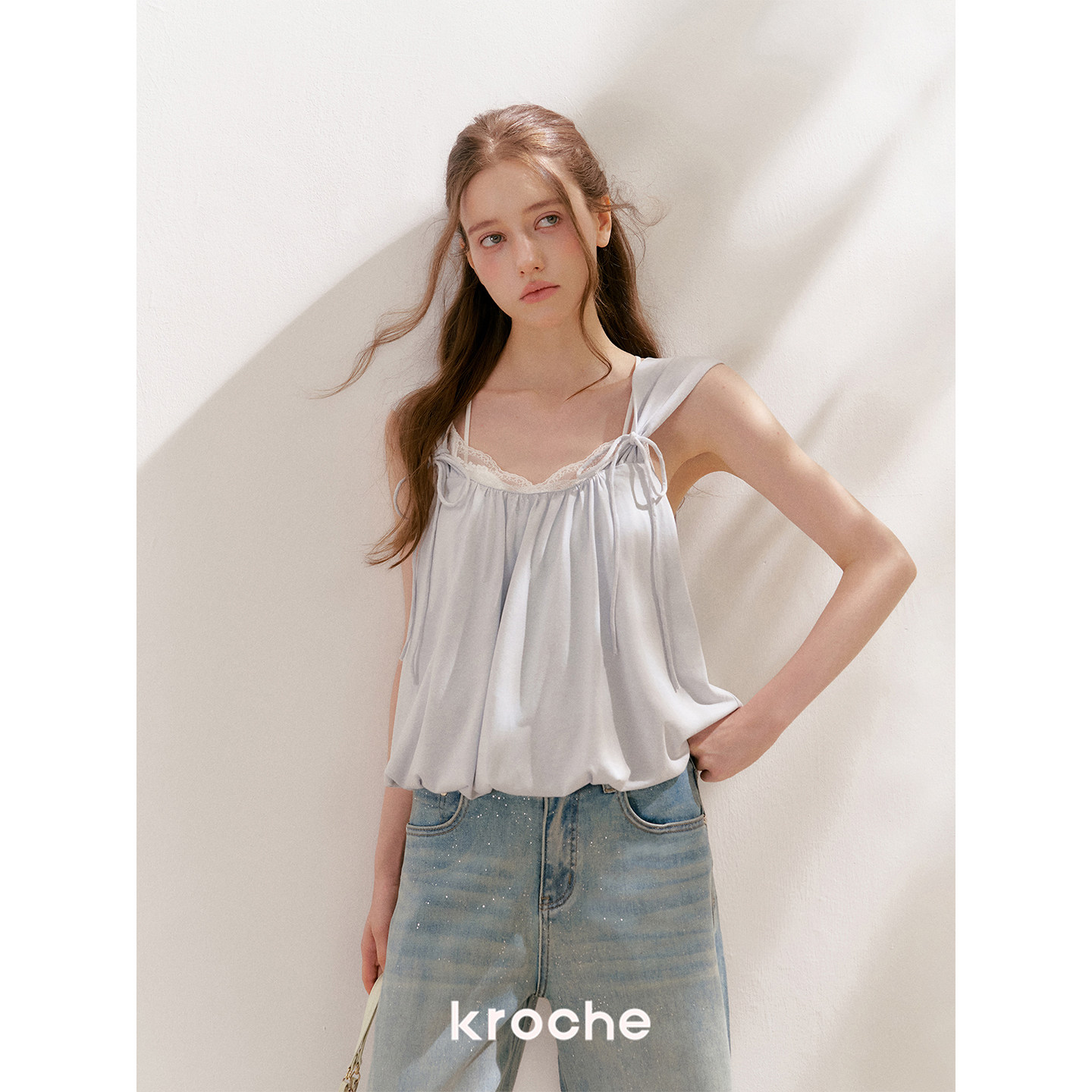 KROCHE レース キャミソール