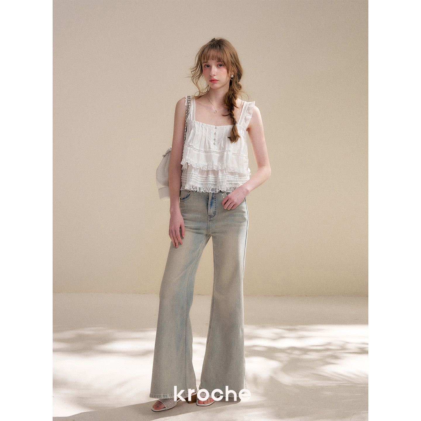 KROCHE デニム デニムパンツ KN2019