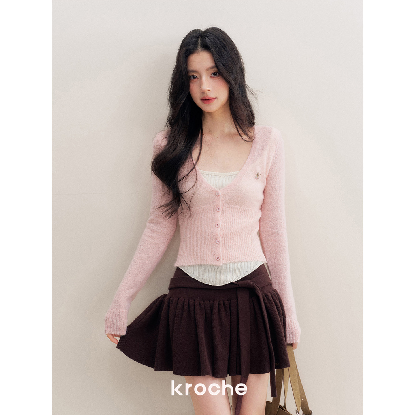 KROCHE プリーツ スカート KDC9027