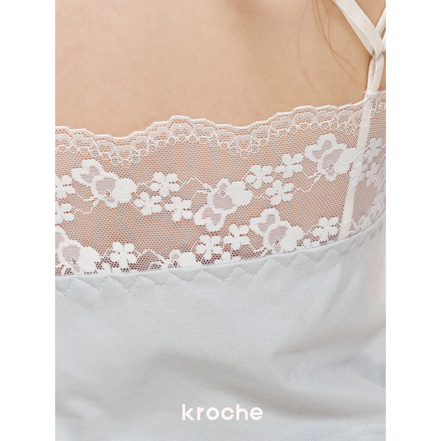 KROCHE レース Vネック キャミソール KB5098