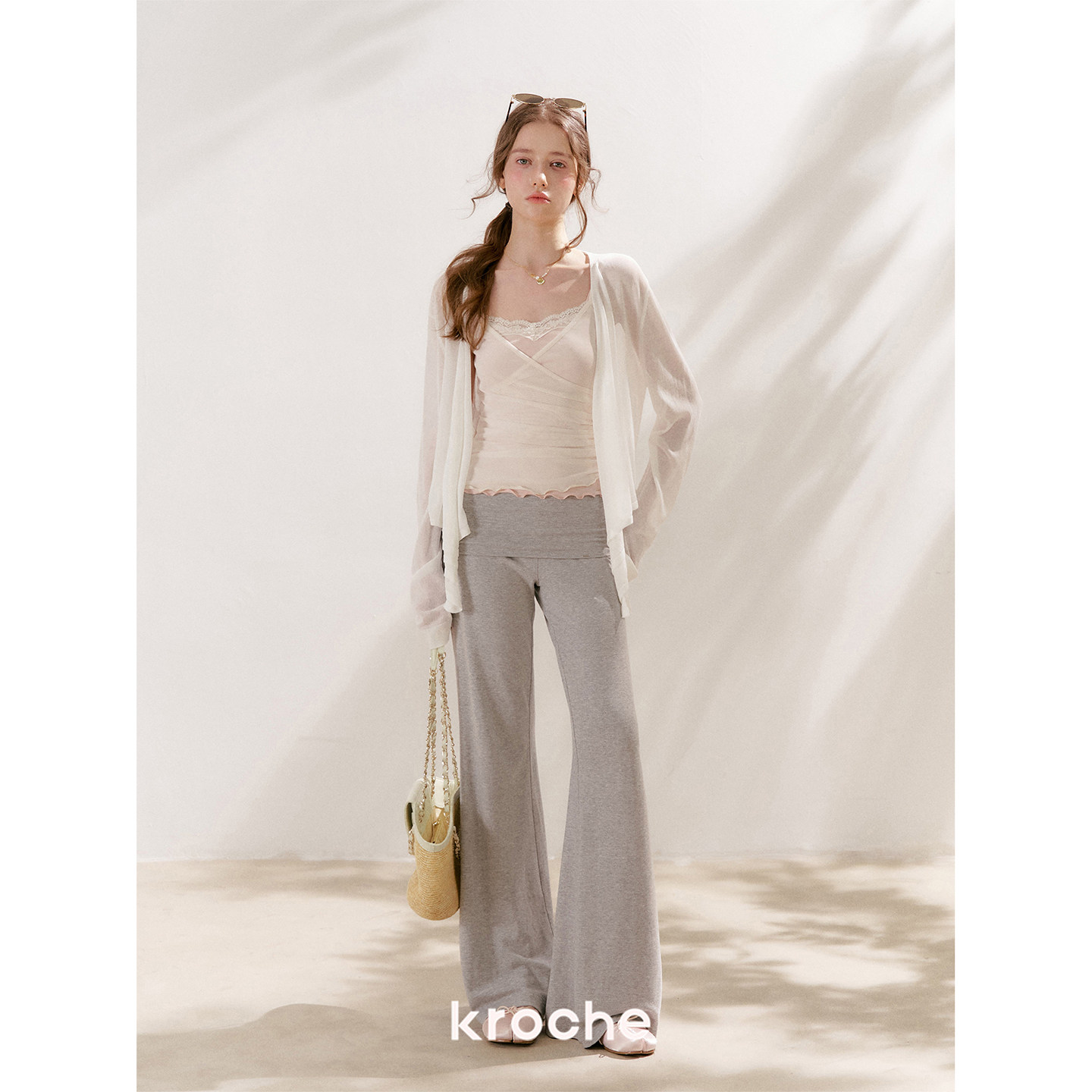 KROCHE ストレート パンツ KPK8069