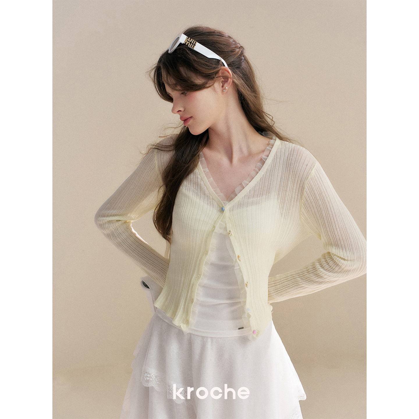 KROCHE レース キャミソール KOQ4027