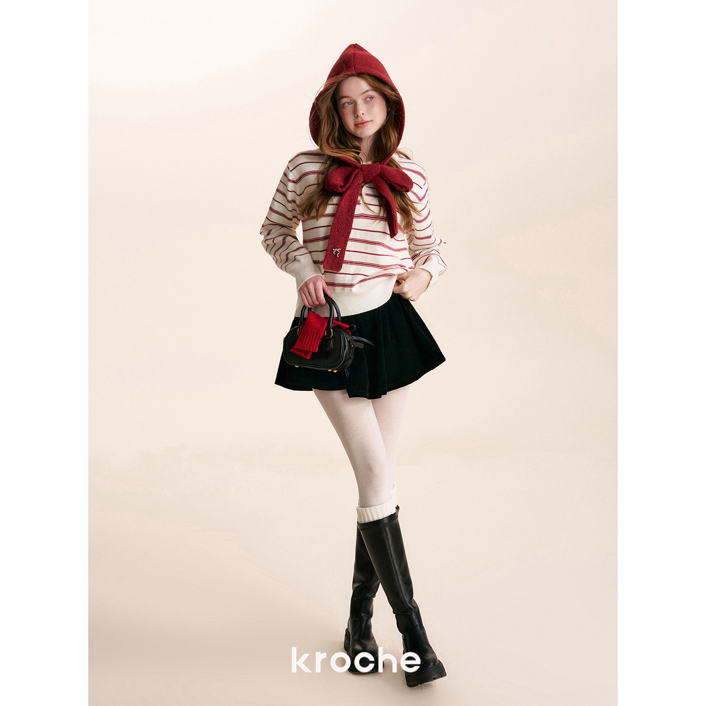 KROCHE ストライプ ニット KTS0020