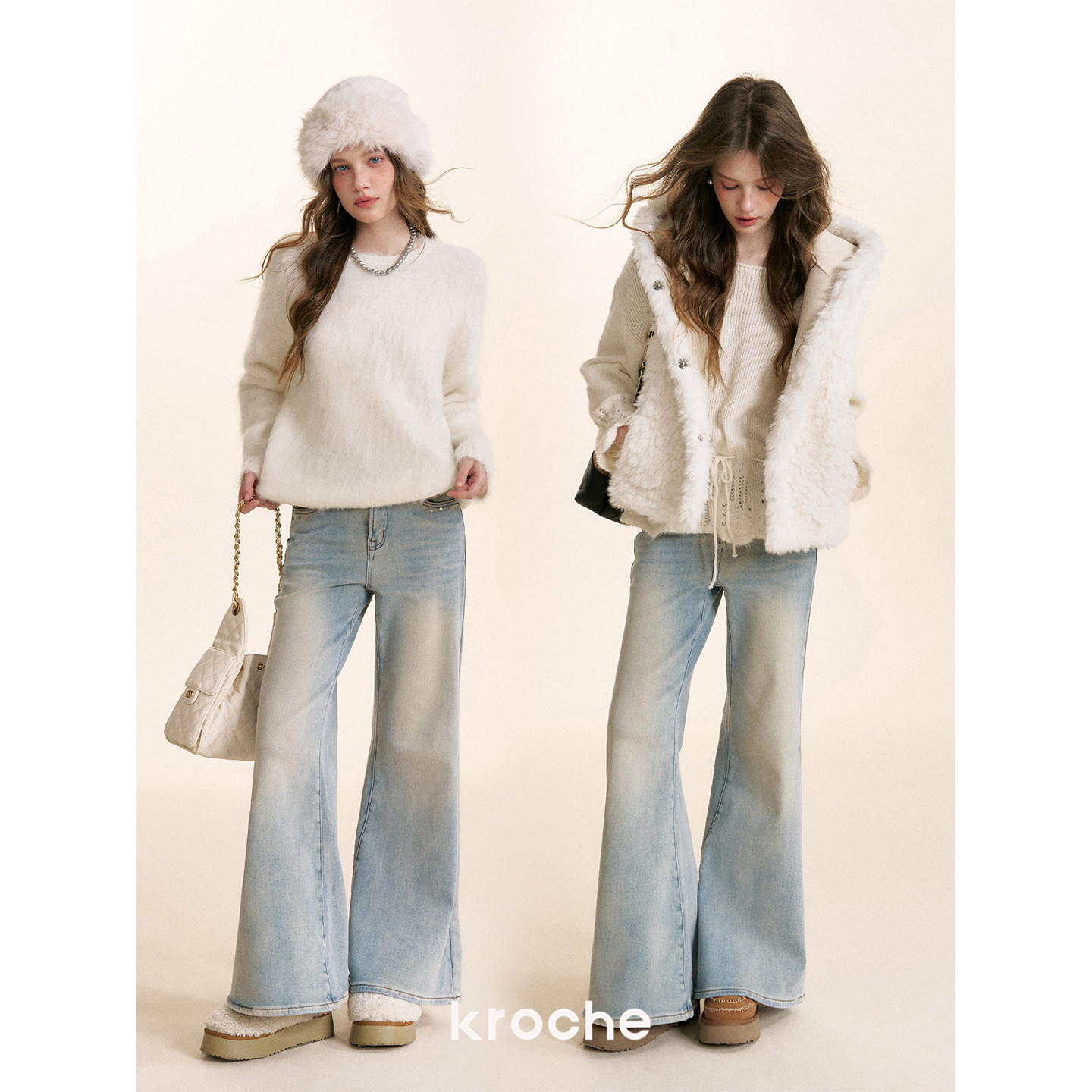KROCHE デニム デニムパンツ KN2018