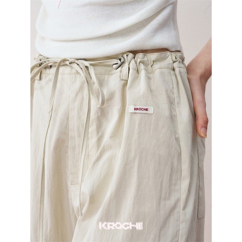 KROCHE リボン ハイウエスト パンツ KB4109