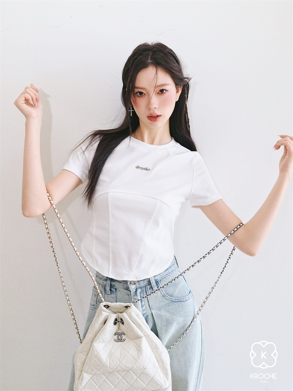 KROCHE 半袖 Tシャツ K23083