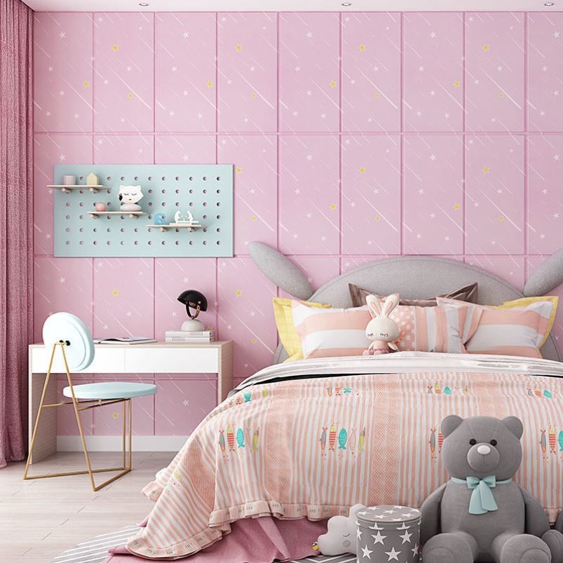 Foam wallpaper self-adhesive 3d three-dimensional wall stickers Waterproof moisture-proof foam bedroom warm children's room wall decoration stickers