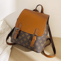 Dietto Dietero LEATHER DOUBLE SHOULDER BAG WOMEN TIDE CARD BAG FASHION 2022 NEW TRAVEL BACKPACK LARGE CAPACITY BAG