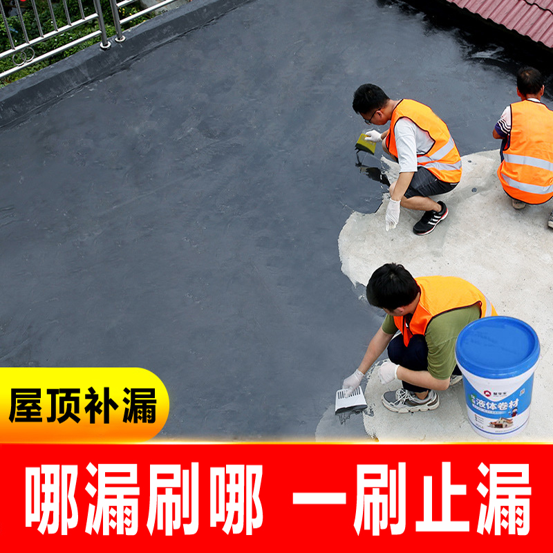 Roof Waterproofing Leakage Material Roof Exterior Wall Asphalt Filling Cracks Leak Leak King Divine Instrumental Polyurethane Paint Glue