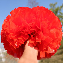 Matte competition handle flower ball cheerleader hand holding flower ball games square dance hand flower cheerleading hand holding
