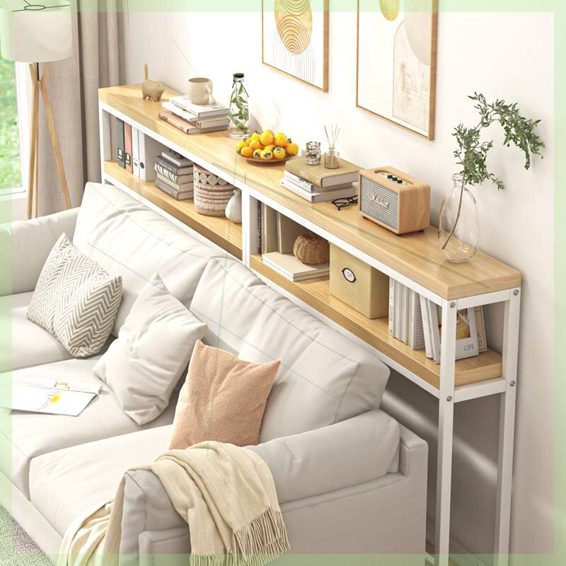 Sofa rear frame clamp cabinet against wall ultra-narrow collection cabinet bedbed bedside bed