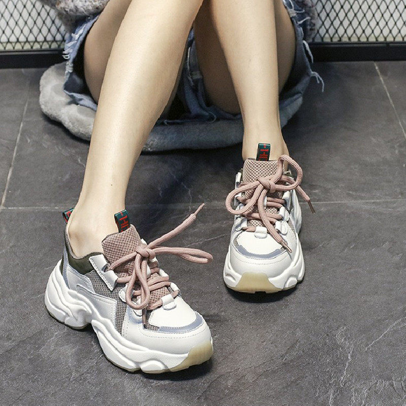 Mary Danny Pedicure Looks Slender ~ European Station Daddy Shoes Muffin Thick-soled Sports and Leisure Increases Height by 5cm