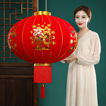 Wedding happy word red lantern wedding wedding gate decoration balcony pair of festive outdoor waterproof chandelier ornaments