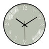 Scandinavian Creative Clock Wall Clock Living Room Bedroom Kidsren's Room Clock Personalized Wall Decoration Home Silent Quartz Clock