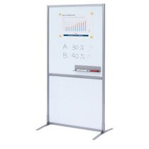 SANWA whiteboard double - sided writable screen with magnet office screen screen partition porch living room