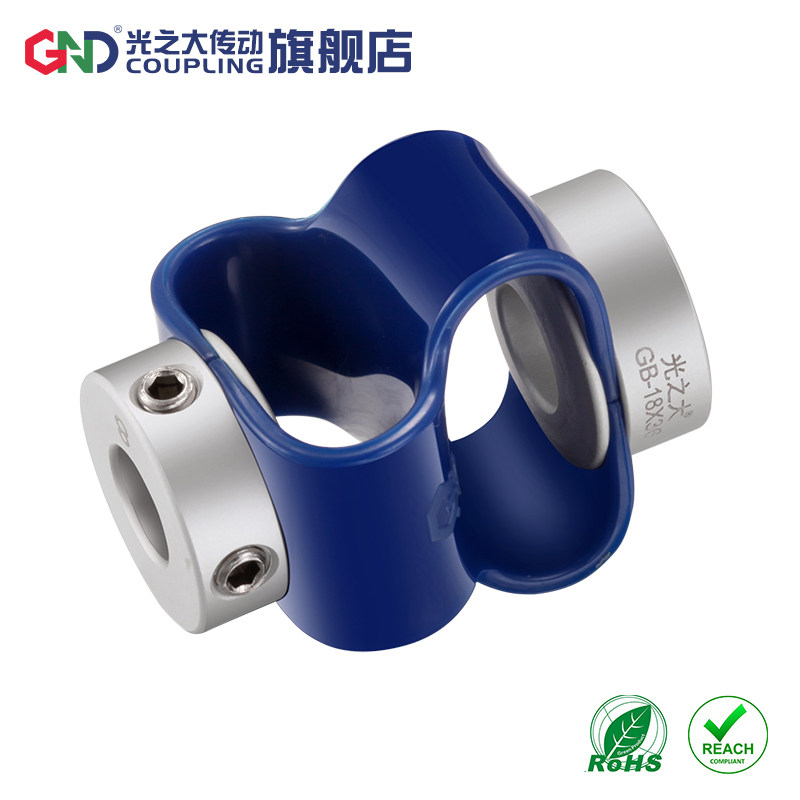 GND light Large polyurethane encoder Eight-shaped plastic couplings GB-type motor elastic flexible couplings