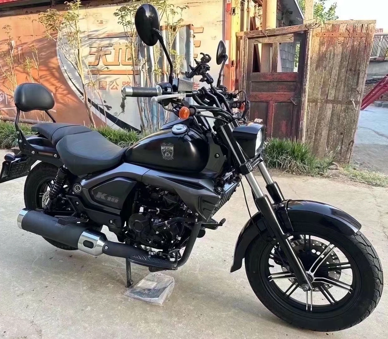 Импортированный подержанный мотоцикл BMW latte cruise ретро тяжелый локомотив Princes Yamaha V-цилиндр 250 Tianwang Street car