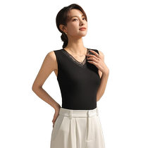 Catman lace camisole womens summer 2024 new style inner suit bottoming slim slim sleeveless top