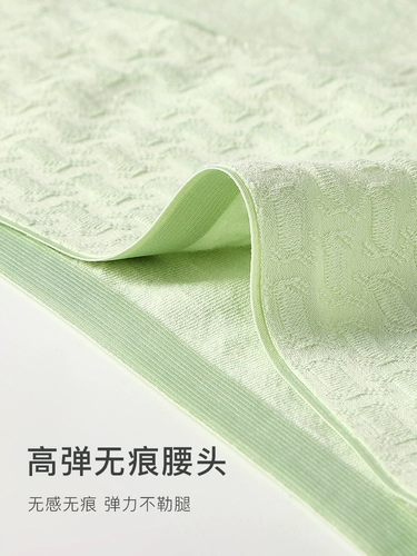 Хлопковое антибактериальное нижнее белье, дышащие штаны, демисезонные тонкие хлопковые трусы, шорты, 100% хлопок, средняя посадка