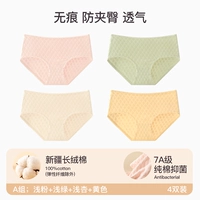 【Четыре посадки】 Световой порошок+светло -зеленый+легкий абрикот+желтый