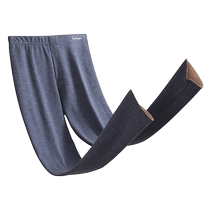 Catman Autumn Pants Mens Velvet Thickened Autumn and Winter Leggings Shearling Tight Warm Spring Cotton Wool Pants