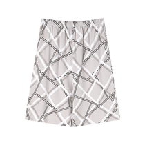 Catman Pajama Pants Mens Summer Loose Modal Thin Home Furnishing Shorts Ice Silk Feel Big Pants for Naked Sleeping