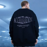 Свитшот, демисезонная утепленная хлопковая парная одежда для влюбленных, оверсайз