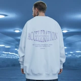 Свитшот, демисезонная утепленная хлопковая парная одежда для влюбленных, оверсайз